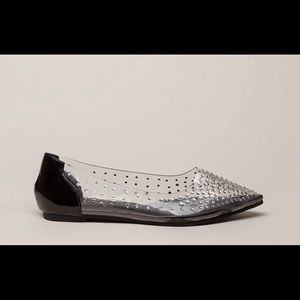 Jewel Clear Flats
